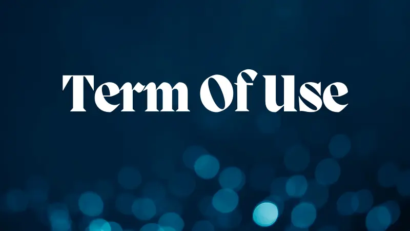 Terms of Use